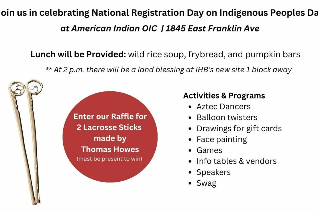 Indigenous Voter Registration Celebration Day