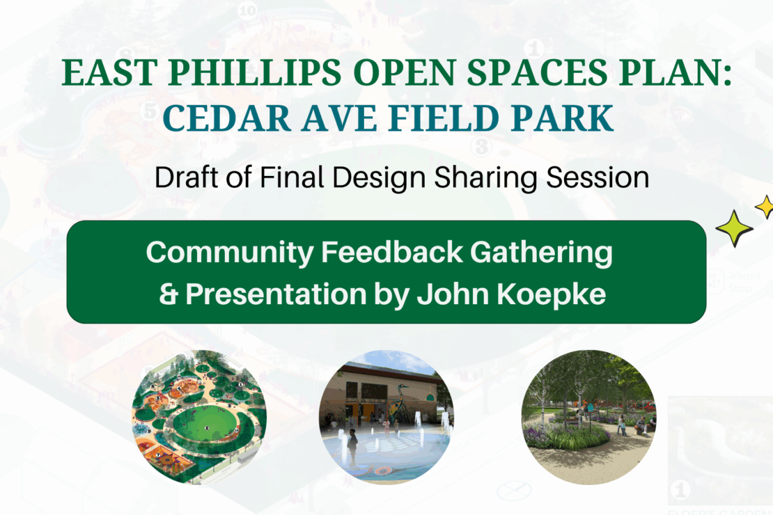 Cedar Field Park Community Feedback Gathering